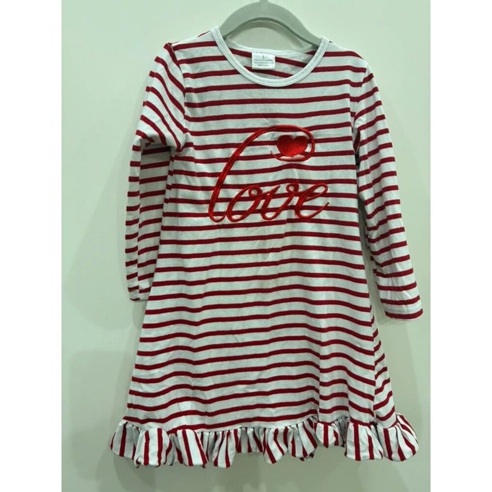 Girls Valentine’s Dress
